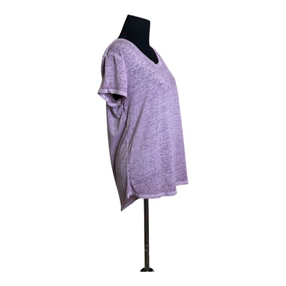 WallFlower purple short sleeves y shirt size L - Picture 11 of 11